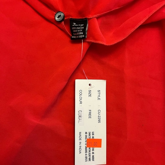 NWT Sheer Poncho/Pullover - Picture 3 of 6